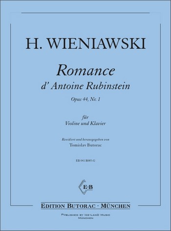 Romance d'Antoine Rubinstein op.44,1