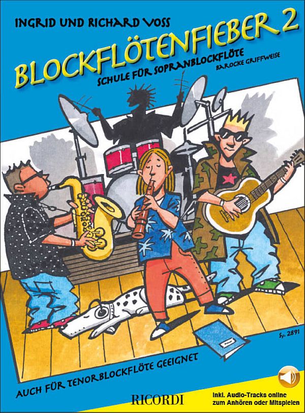 Blockflötenfieber Band 2 (+Online-Audio)  