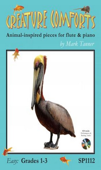 Creature Comforts (+CD) for flute and piano