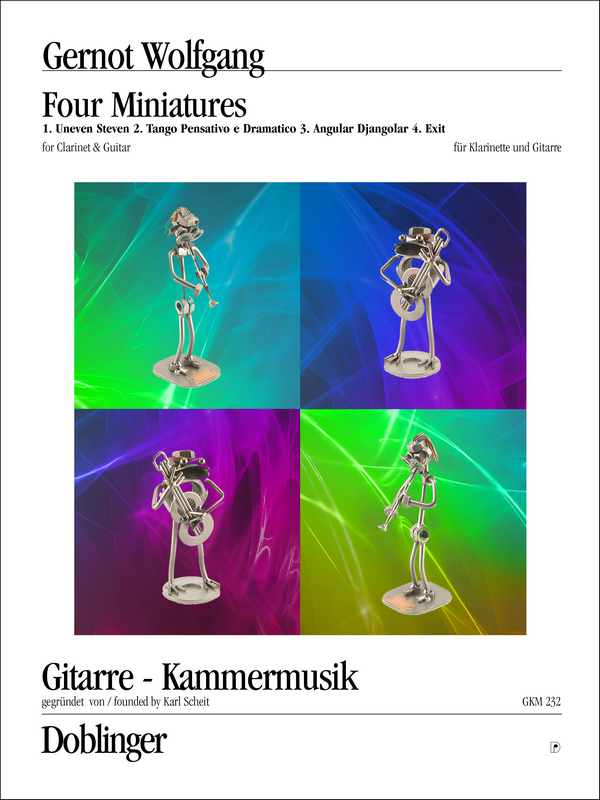 4 Miniatures für Klarinette und Gitarre