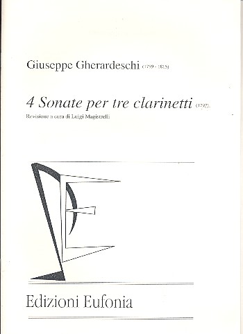 4 Sonate per 3 clarinetti