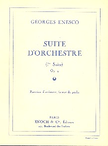 Suite no.1 op.9 pour orchestre