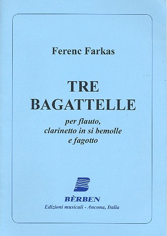 3 Bagatelle per flauto, clarinetto e fagotto