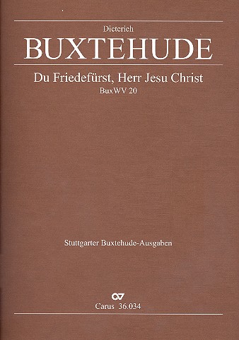 Du Friedefürst Herr Jesu Christ BuxWV20