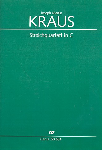 Streichquartett C-Dur Nr.4 VB²186 (VB1/183)