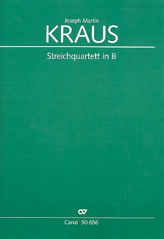 Streichquartett B-Dur Nr.6 op.1,2 VB²181
