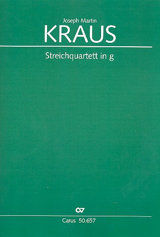 Streichquartett g-Moll Nr.7 op.1,3 VB2 183