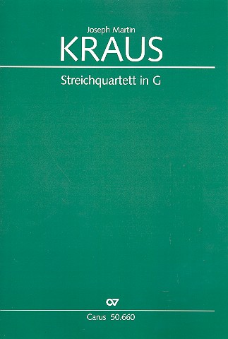 Streichquartett G-Dur Nr.10 op.1,6 VB²187