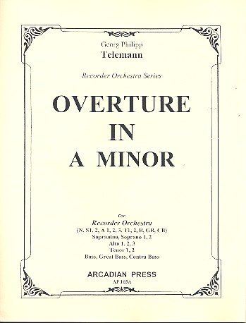 Overture in a minor