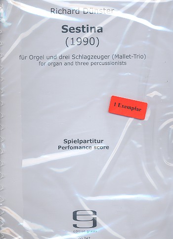Sonatina für Orgel, Xylophon, Vibraphon