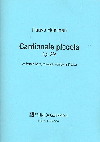 Cantionale piccola op.65b for french horn,