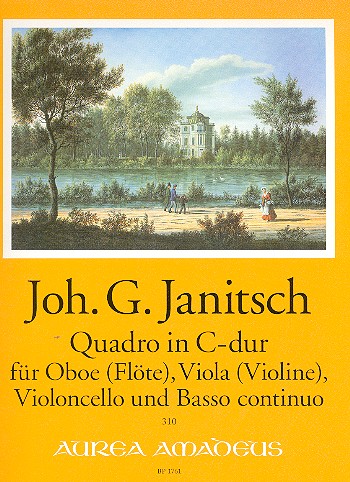 Quadro C-Dur für Oboe (Flöte), Viola