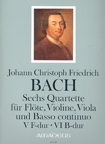 6 Quartette Band 3 für Flöte, Violine,