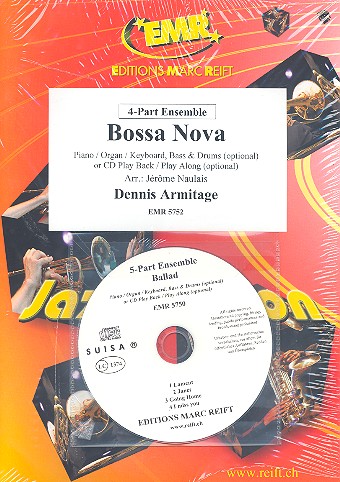 Bossa Nova (+CD): für 4-stimmiges Ensemble