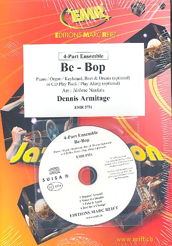 Be-Bop (+CD): für 4-stimmiges Ensemble