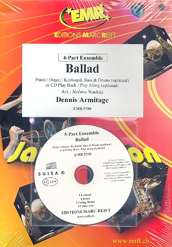 Ballad (+CD): für 4-stimmiges Ensemble