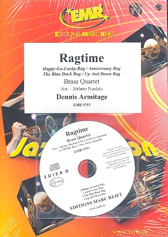 Ragtime (+CD): für 4 Blechbläser