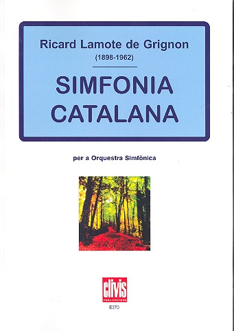 Simfonia catalana for orchestra
