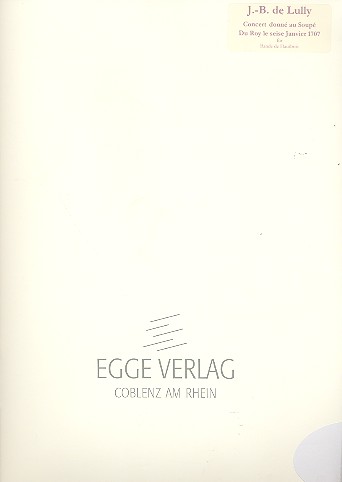 Concert donné au soupé du Roy le seise