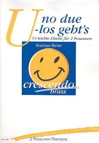 Uno due - Los geht's für 2 Posaunen