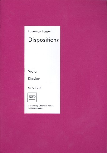 Dispositions für Viola und Klavier