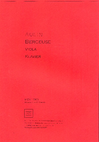 Berceuse für Viola und Klavier