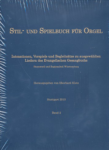 Stil- und Spielbuch für Orgel