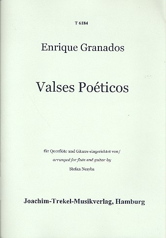 Valses poeticos für Flöte und Gitarre