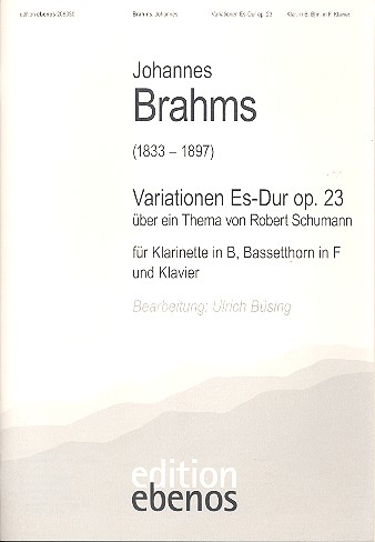 Variationen Es-Dur op.23 über ein Thema
