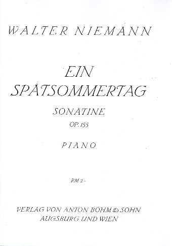 Ein Spätsommertag op.155