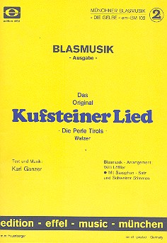 Kufsteiner Lied: für Blasorchester