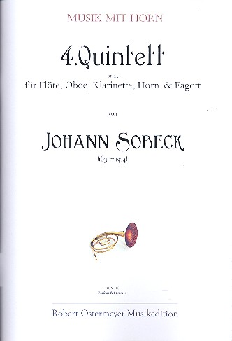 Quintett Nr.4 op.23 für Flöte, Oboe,