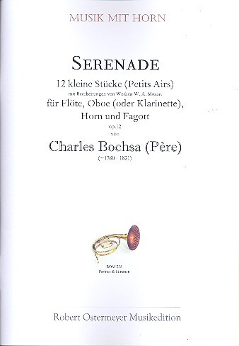 Serenade op.12 für Flöte, Oboe (Klarinette),