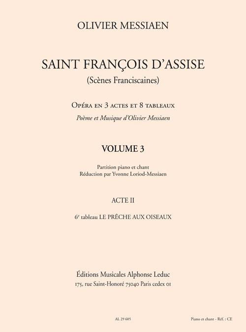 Saint Francois d'Assise vol.3 (acte 2,6)