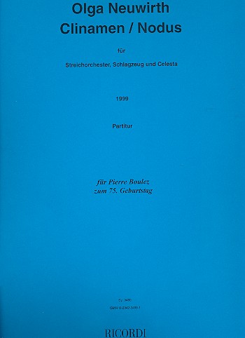 Clinamen  und  Nodus für Schlagzeug,