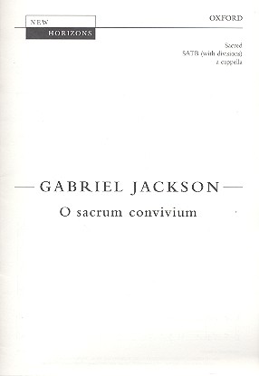 O sacrum convivium for mixed chorus