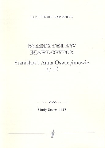 Stanislaw i Anna Oswiecimowie op.12