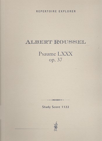 Psalm 80 op.37 für Tenor, gem Chor