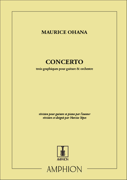 Concerto pour guitare et orchestre
