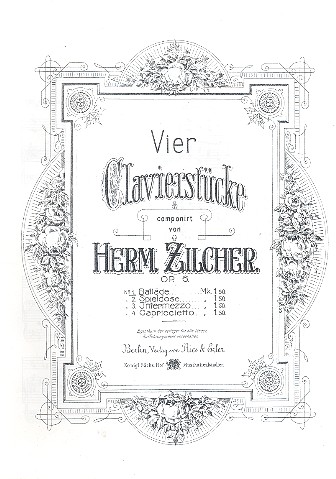 Ballade op.6,1 für Klavier