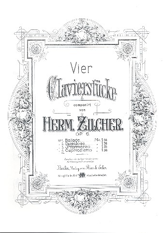 Capriccietto op.6,4 für Klavier