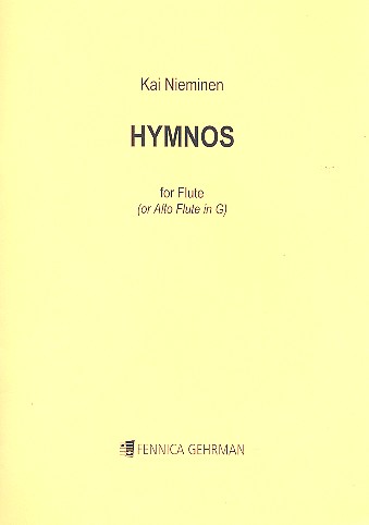 Hymnos for flute (alto flute in G)