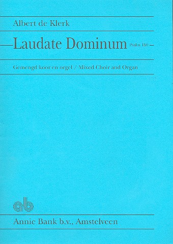 Laudate Dominum für gem Chor und Orgel
