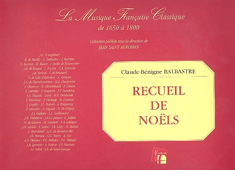 Recueil de Noels pour clavecin ou piano