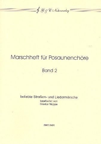 Marschheft für Posaunenchöre band 2