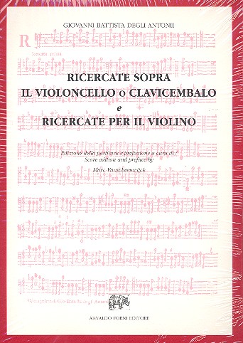 Ricercare sopra il violoncello o clavicembalo