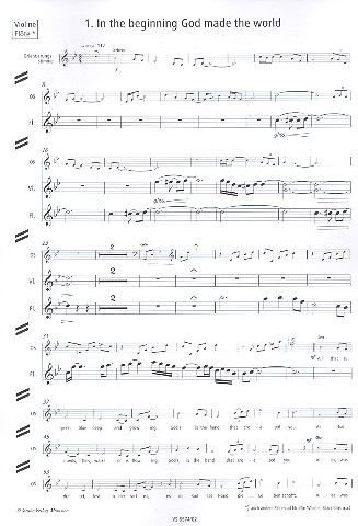 Das Licht in unsren Herzen für gem Chor