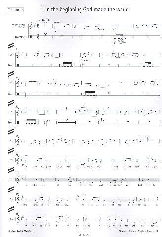 Das Licht in unsren Herzen für gem Chor