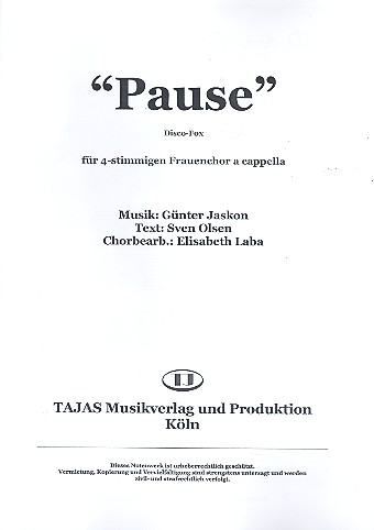 Pause für Frauenchor a cappella