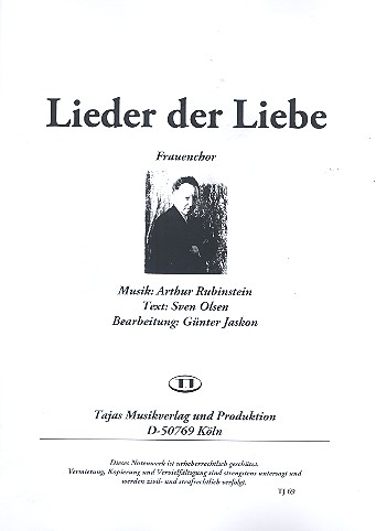 Lieder der Liebe für Frauenchor a cappella
